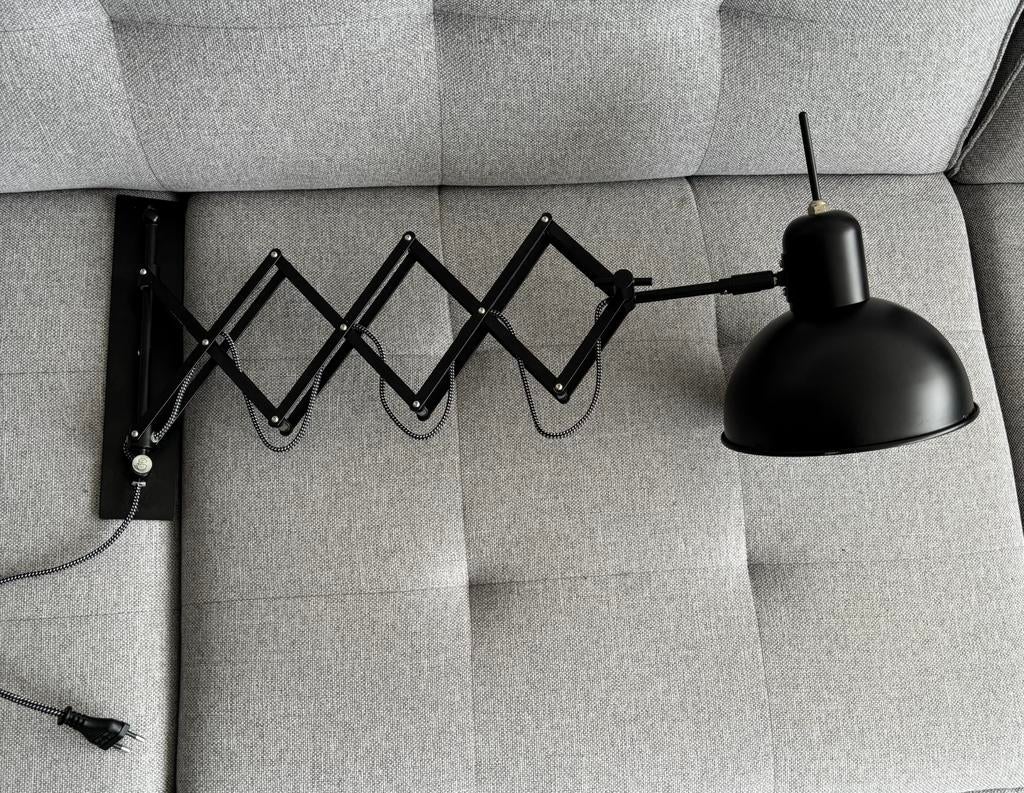 Wandlamp Schaarlamp Tafellamp Uitschuifbare lamp, Ophalen of Verzenden, Zo goed als nieuw