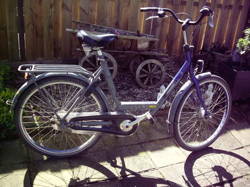 damesfiets batavus personal bike 3versn rollerbrakes 135,00, Gebruikt, Batavus, Versnellingen, Ophalen of Verzenden