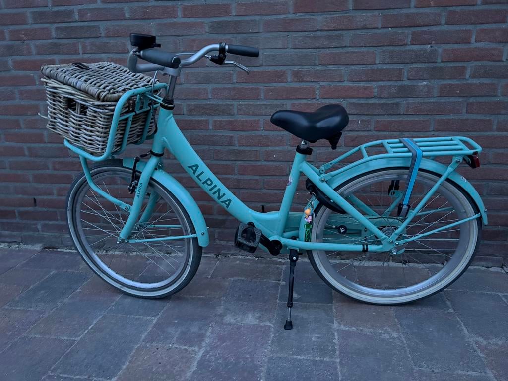 Nette alpina meisjesfiets 22 inch, Ophalen, Gebruikt, 22 inch, Handrem