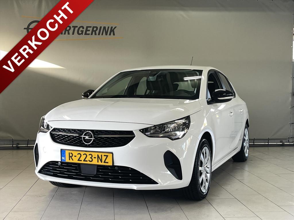 Opel Corsa Electric 50kWh 136pk Aut Edition, Automaat, Stof, Gebruikt, Zwart