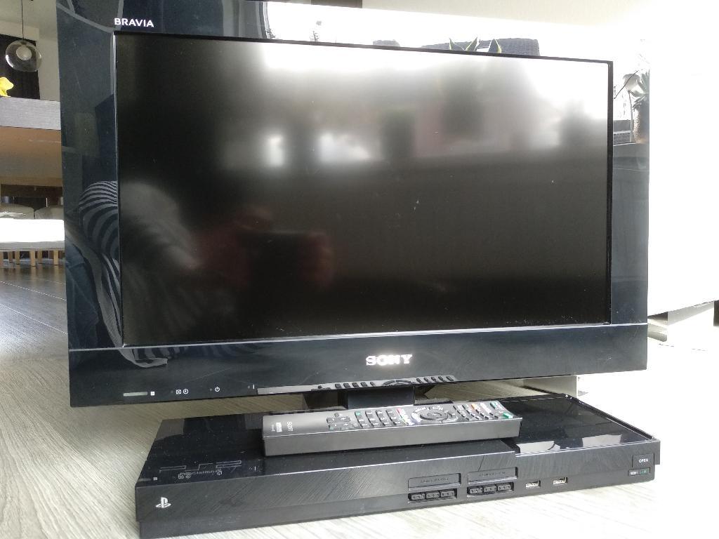 Sony Bravia met ingebouwde PS2, Ophalen, Gebruikt, 50 Hz, LCD
