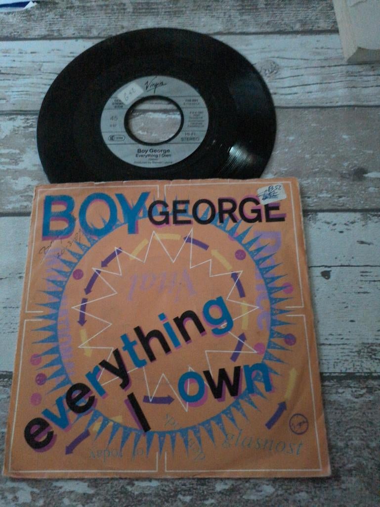 Boy George - Everything I Own (Single), Ophalen of Verzenden, Gebruikt, 7 inch, Single