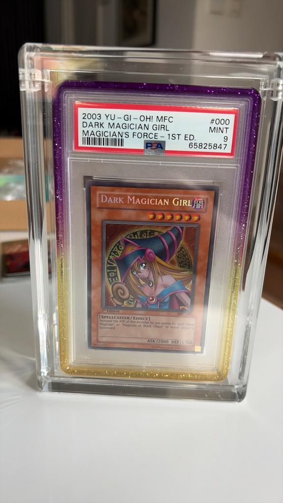 Dark Magician Girl MFC 1st psa 9, Ophalen of Verzenden, Zo goed als nieuw