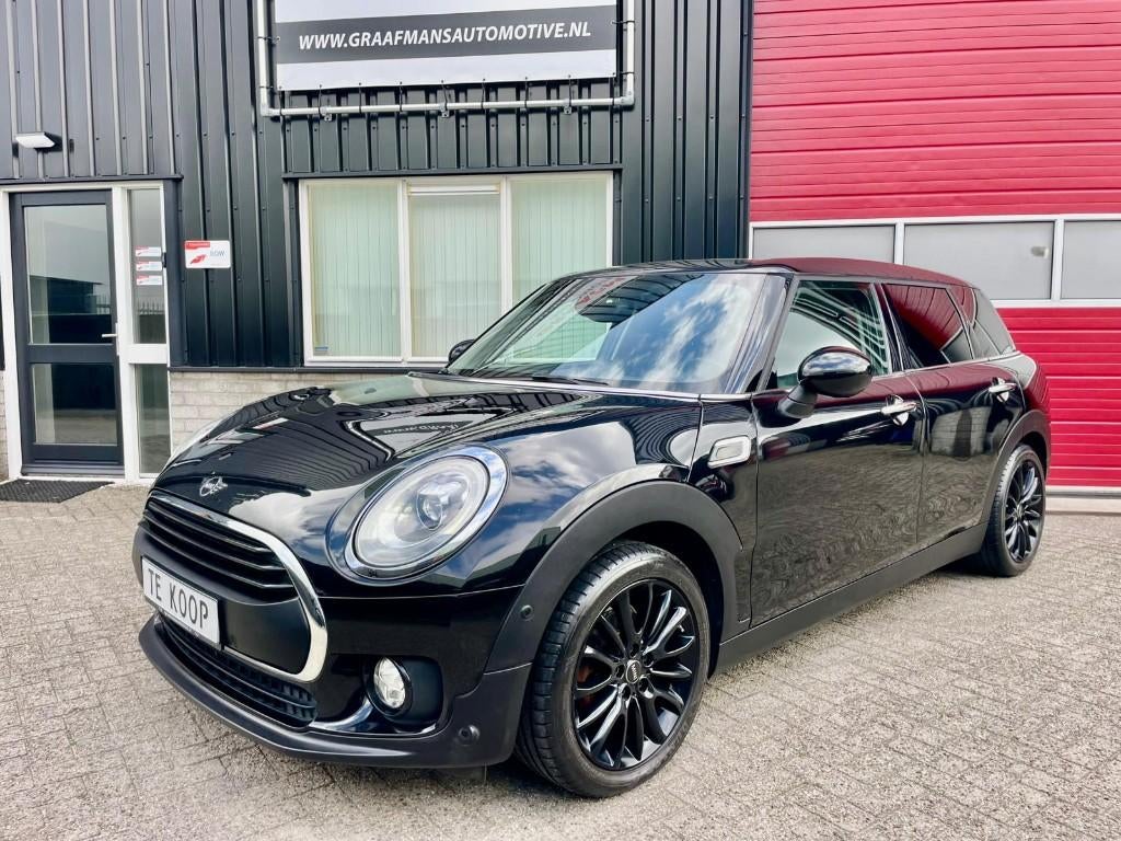 Mini Clubman 2019 Navigatie, Xenon/Led, PDC, 1 JAAR GARANTIE, Voorwielaandrijving, Stof, Zwart, 102 pk