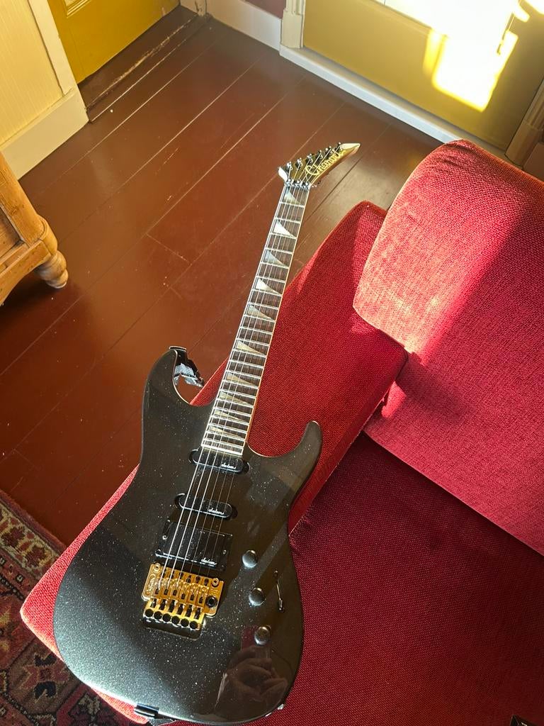 Charvel 475 deluxe metallic green Made in Japan 1991, Muziek en Instrumenten, Ophalen, Gebruikt, Solid body, Overige merken