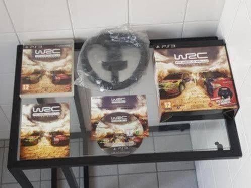 PS3 | WRC FIA World Rally Championship + Racing Wheel, Gebruikt, 1 speler, Racen en Vliegen, Ophalen of Verzenden
