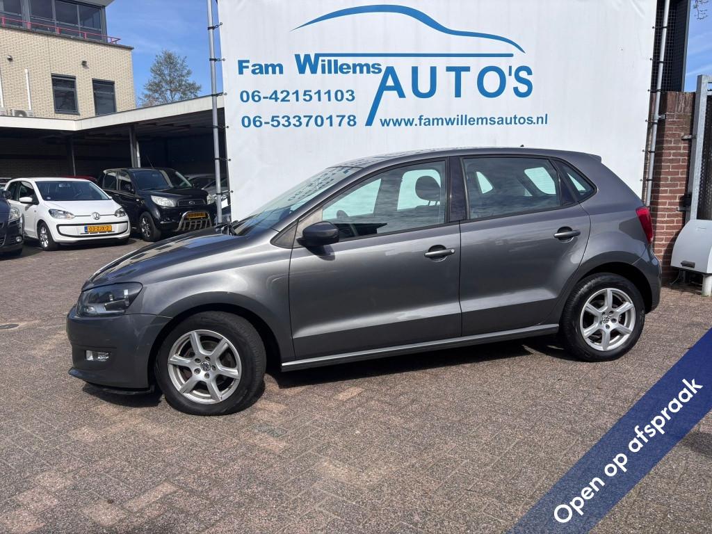 Volkswagen Polo 1.2 TSI BlM Comfl. (bj 2012), Startonderbreker, Euro 5, Stof, Zwart