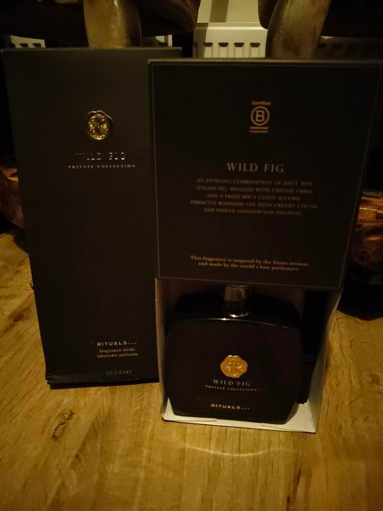 Rituals Wild Fig Private Collection Fragance + sticks 450 ML, Ophalen of Verzenden, Nieuw