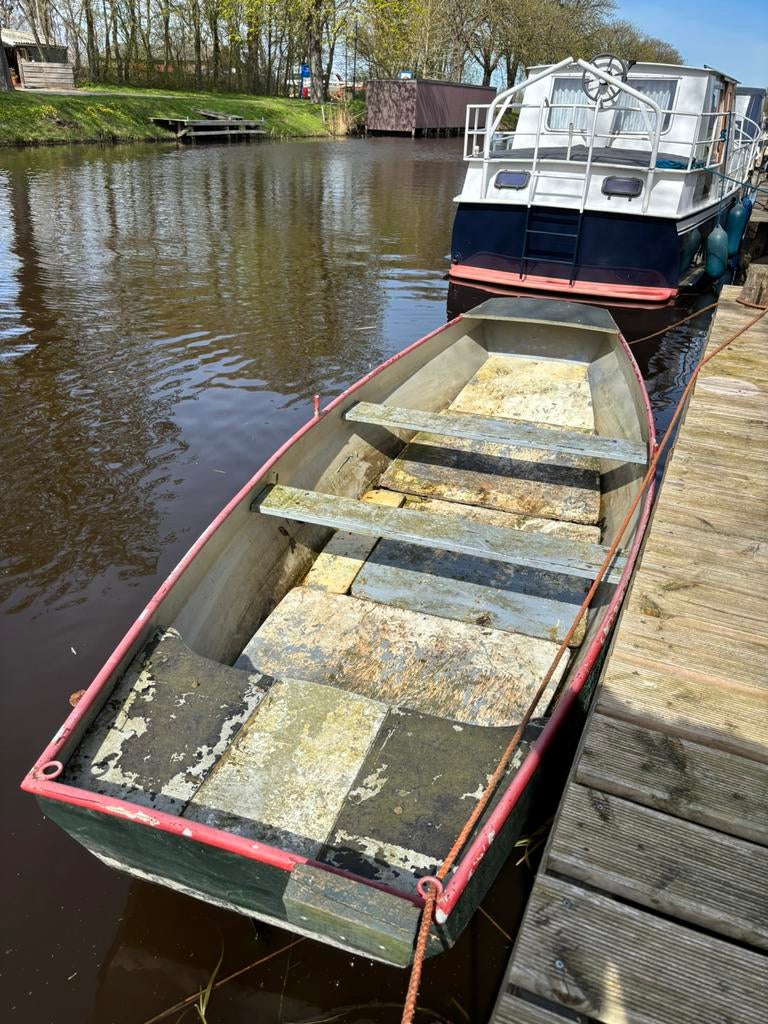 Ijzeren schouw 4meter (opknapper), Watersport en Boten, Ophalen, Gebruikt