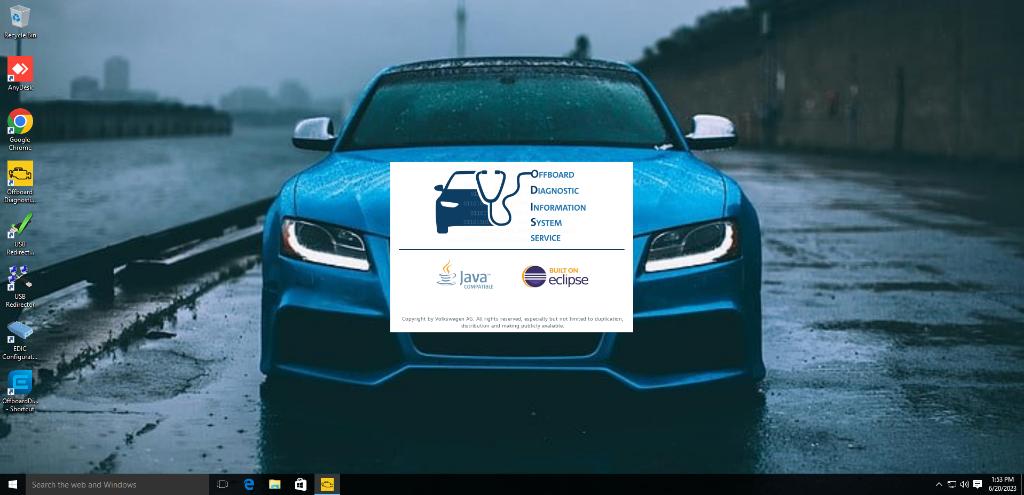 ODIS  v 7.2.1 vmware, dus al geïnstalleerd, Verzenden