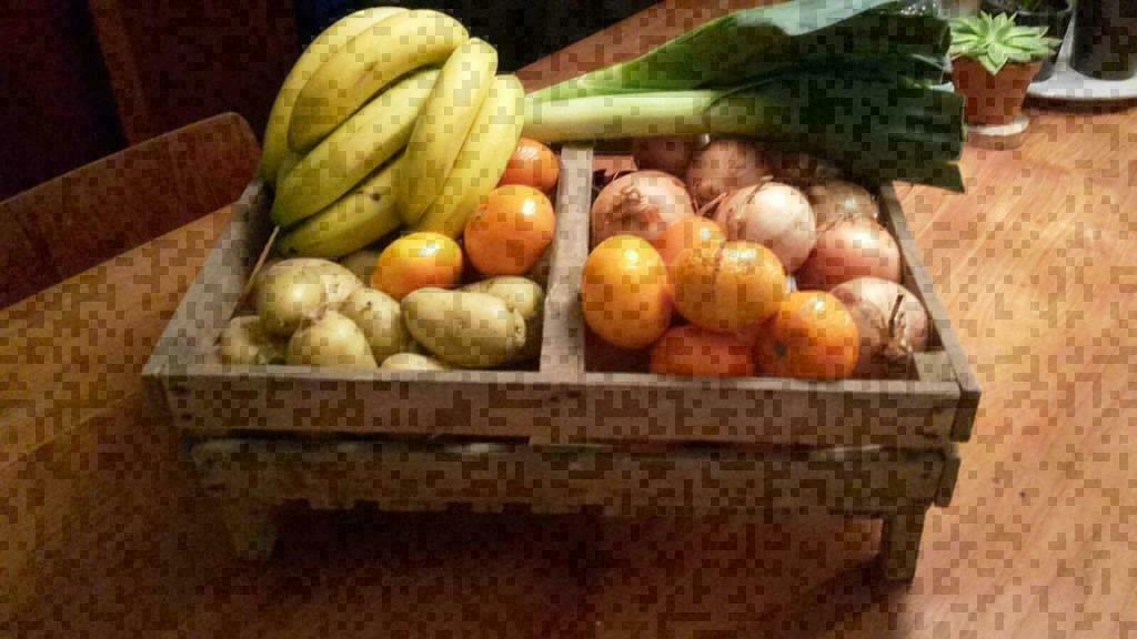 Aardappel poot kisten , houten manden , heel oud ( hout ), Ophalen of Verzenden