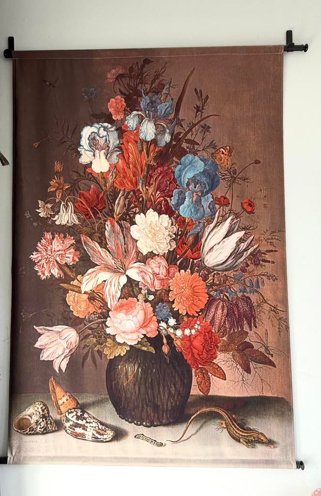 Wanddoek boeket, Ophalen, Zo goed als nieuw