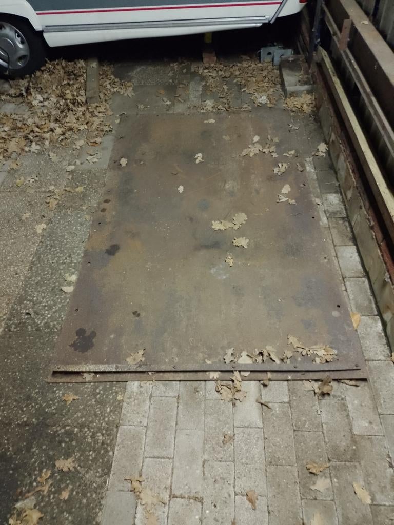 Metalen plaat voor aanhanger bodem, Ophalen of Verzenden