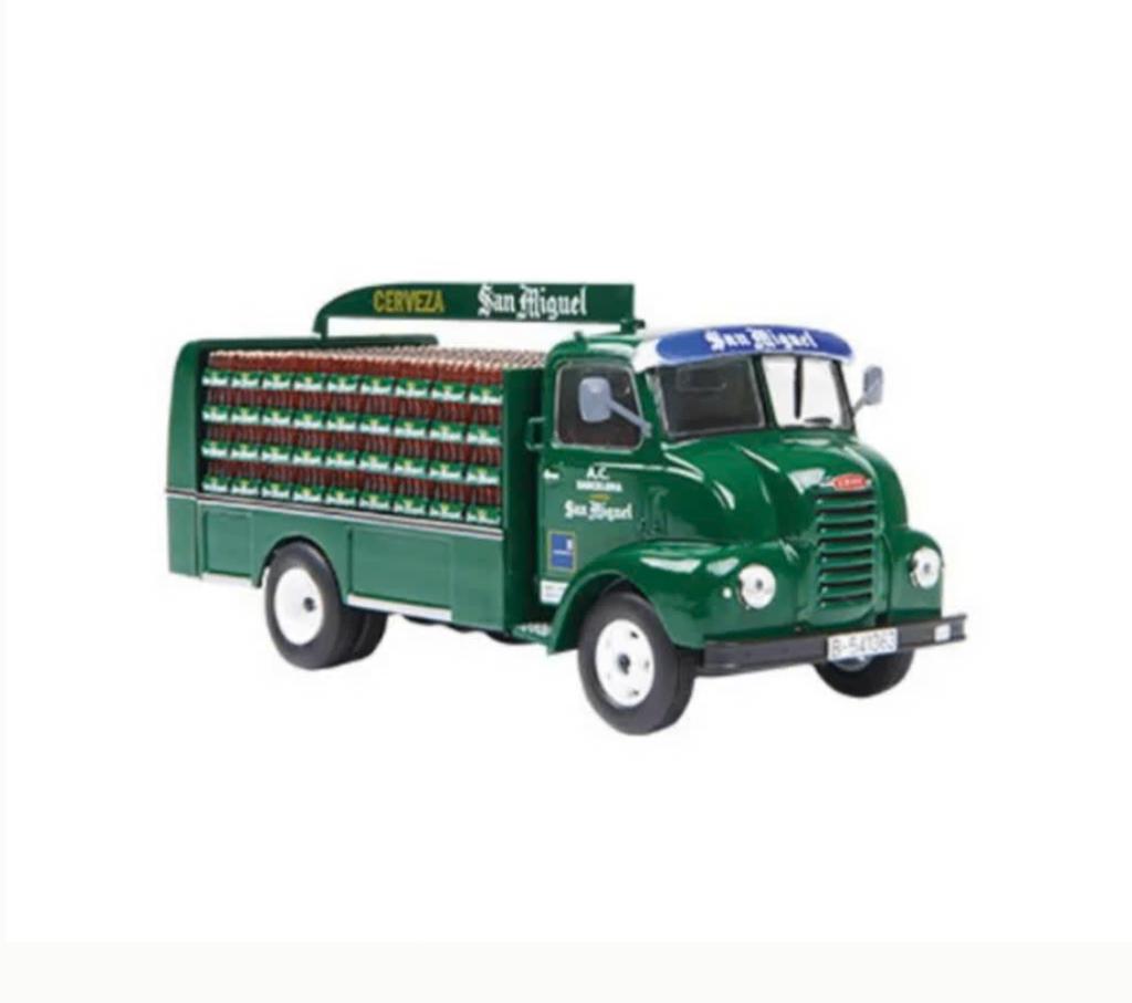 Ebro B-35C 1967 San Miguel Bier 1/43 reparto / servicio # 55, Verzenden, Nieuw, Bus of Vrachtwagen, Overige merken