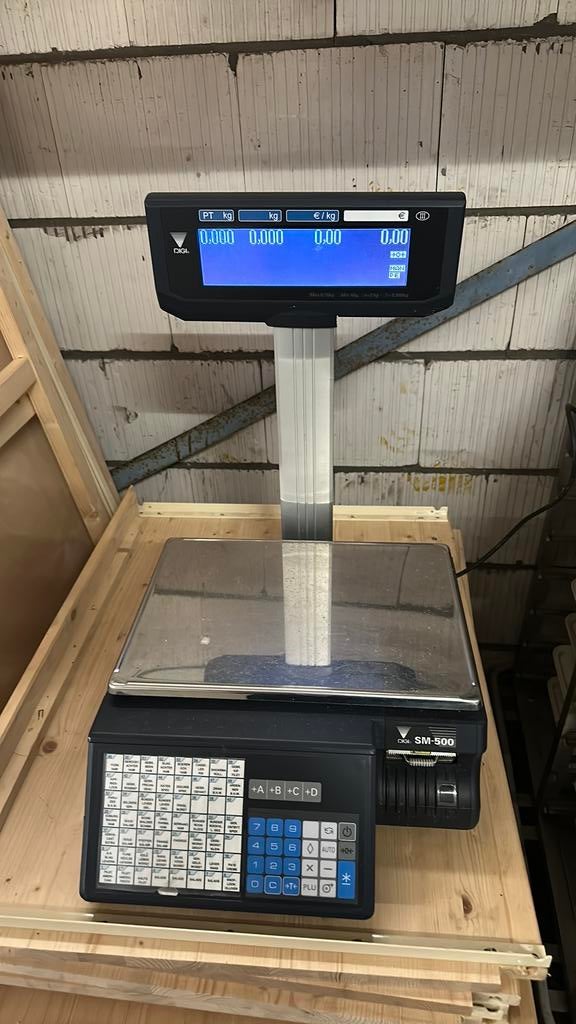 Digi sm 500 weegschaal, Witgoed en Apparatuur, Weegschalen, Ophalen, Minder dan 10 kg, ..., Zo goed als nieuw