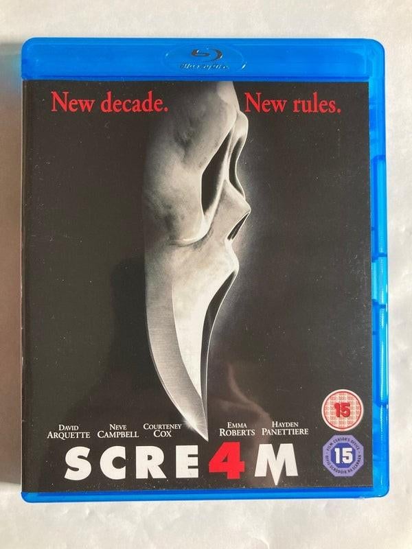 SCREAM 4 (IMPORT WITHOUT DUTCH SUBS) (BLURAY), Cd's en Dvd's, Blu-ray, Horror, Carduelis & Media, Ophalen of Verzenden, Syran@live.nl