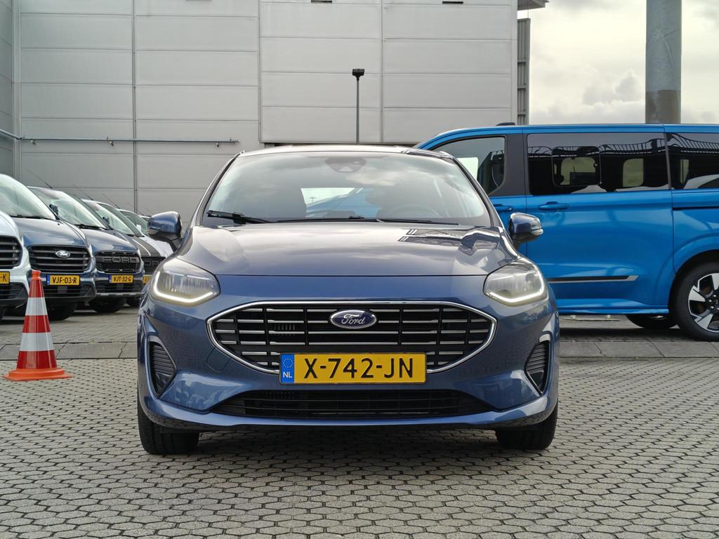 Ford Fiesta 1.0 EcoBoost Hybrid Titanium | Winter Pack | Chr, Voorwielaandrijving, Gebruikt, 1133 kg, Blauw