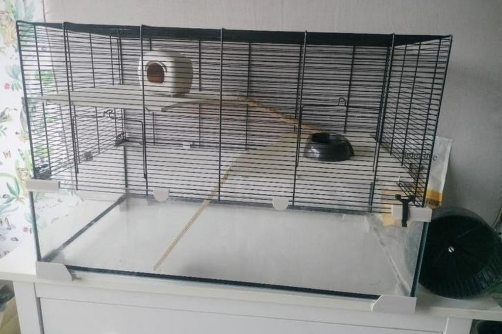 Hamster kooi, Kooi, Hamster, 75 tot 110 cm, Ophalen