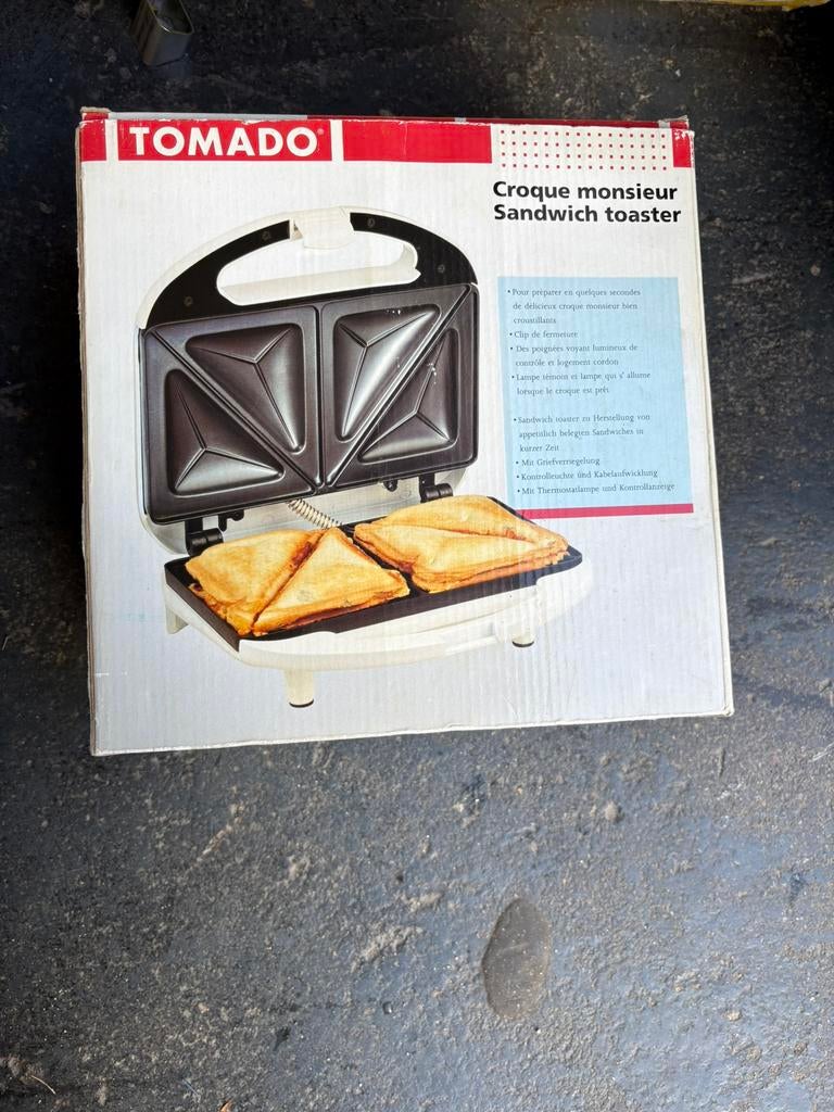 Tomado tosti ijzer, Ophalen of Verzenden, Zo goed als nieuw