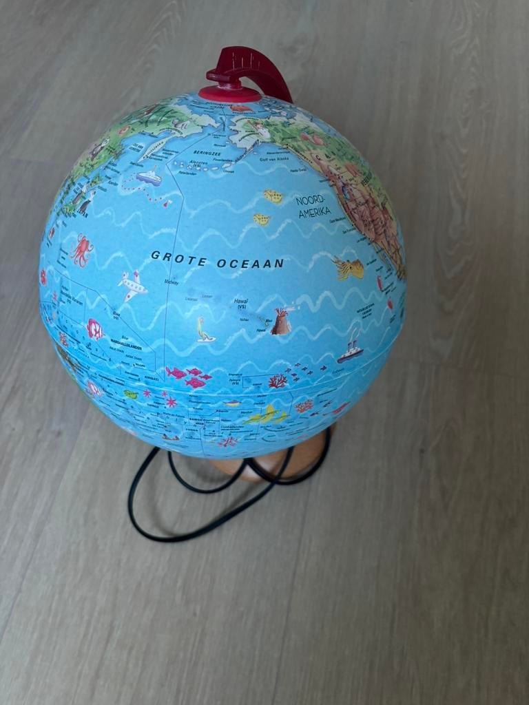 Wereldbol, Kinderen en Baby's, Speelgoed | Educatief en Creatief, Ophalen of Verzenden, Zo goed als nieuw