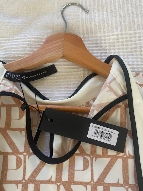 Blouse ZIP73, Kleding | Dames, ZIP73, Beige, Maat 46/48 (XL) of groter, Nieuw