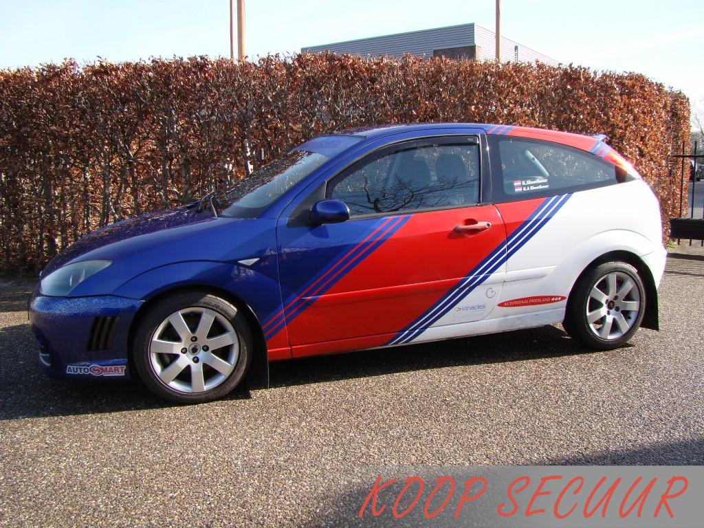 Ford Focus 2.0-16V ST170 (bj 2002), Auto's, Focus, Gebruikt, 4 cilinders, Blauw