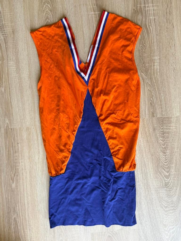 Koningsdag jurk kingsday dress, valt als maat S, Ophalen, Oranje of Koningsdag, Zo goed als nieuw, Kleding