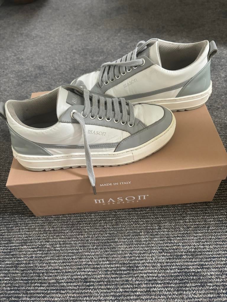 Mason Garments Dames Sneakers Maat 38, Wit, Ophalen of Verzenden, Sneakers of Gympen, Gedragen