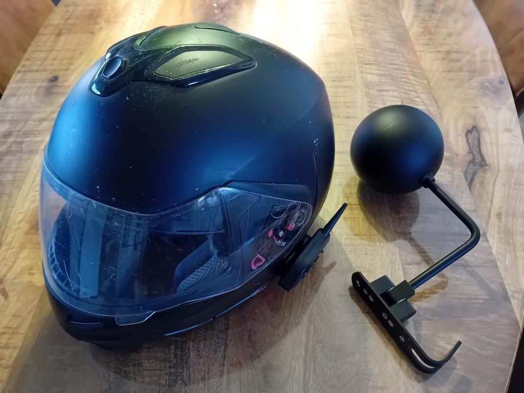 Systeem helm met Bluetooth en microfoon, Ophalen of Verzenden, Extra large of groter