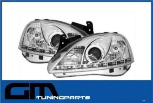 # Devil eyes led koplampen opel corsa c #, -, -, Opel, Nieuw