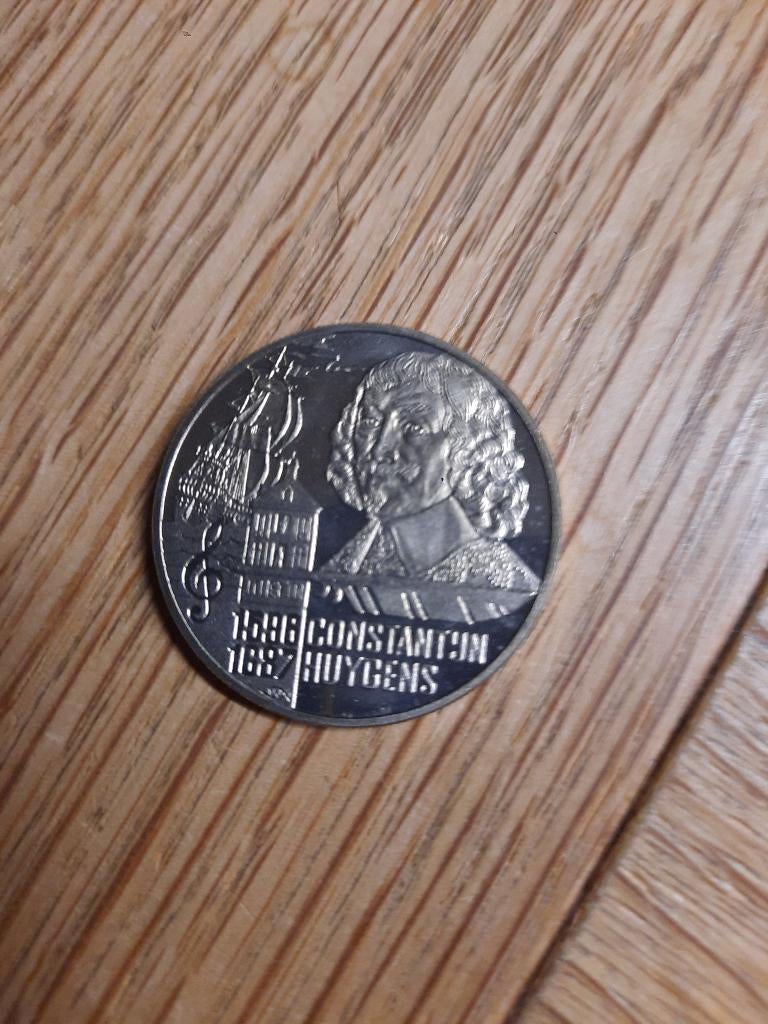 5 euro  1996. Constantijn Huygens, Ophalen of Verzenden, Koningin Beatrix, Euro's