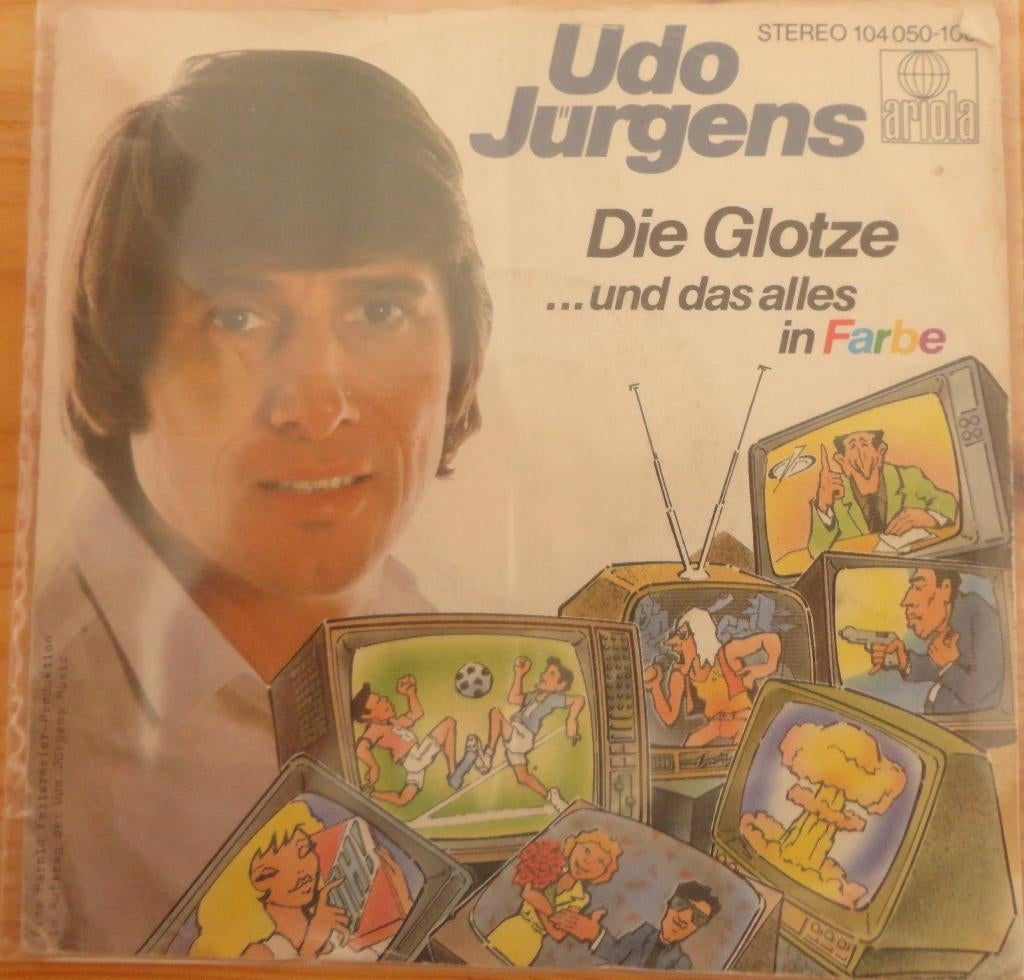 Udo Jurgens > Die Glotze, Cd's en Dvd's, Vinyl Singles, Gebruikt, 7 inch, Single, Ophalen of Verzenden