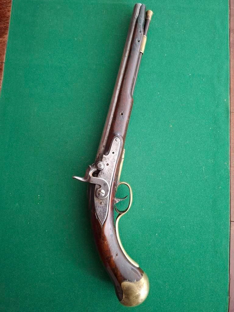 Antiek Engels pistool , geen geweer, Ophalen of Verzenden