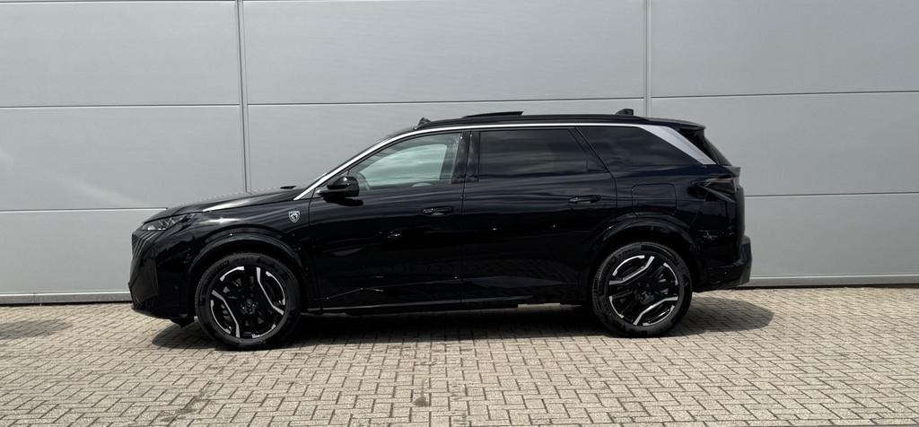 Peugeot e-5008 GT Avantage 73 kWh Stoelmassage | 360 camera, Auto's, Peugeot, 12 maanden, 213 pk, 7 stoelen, Zwart