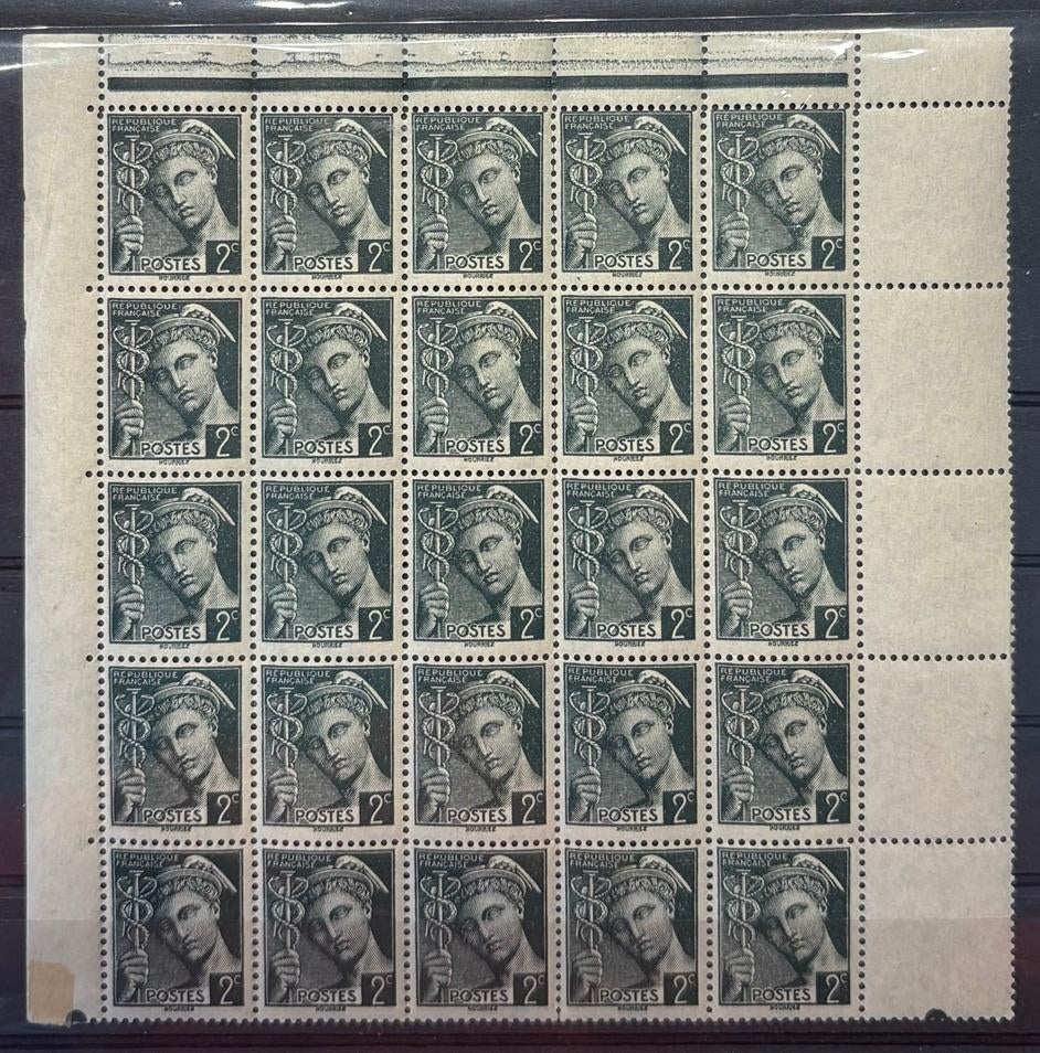 1938 FRANKRIJK vel 25 x 2 cent postfris, Verzenden, Postfris