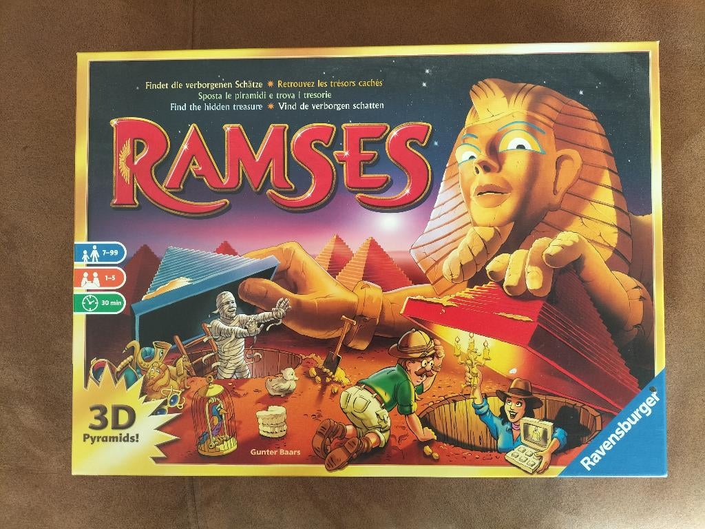 RAMSES bordspel (RAVENSBURGER), Ophalen of Verzenden, Zo goed als nieuw, Ravensburger