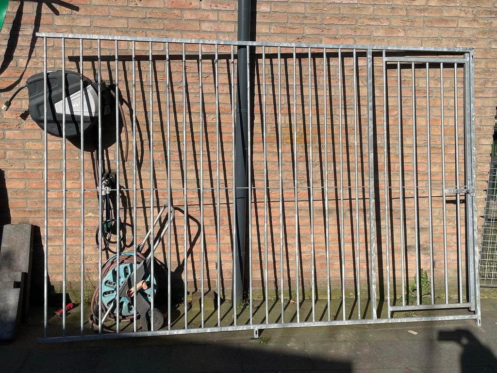 Gegalvaniseerd Kenneldeel, Dieren en Toebehoren, Ophalen, Gebruikt