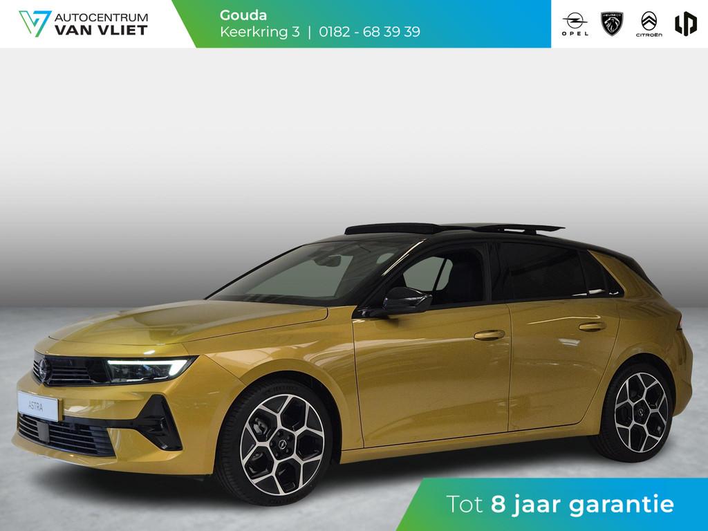 Opel Astra 1.2 Turbo Hybrid Ultimate Automaat | Head-up Disp, 145 pk, Met garantie (alle), Alcantara, Origineel Nederlands