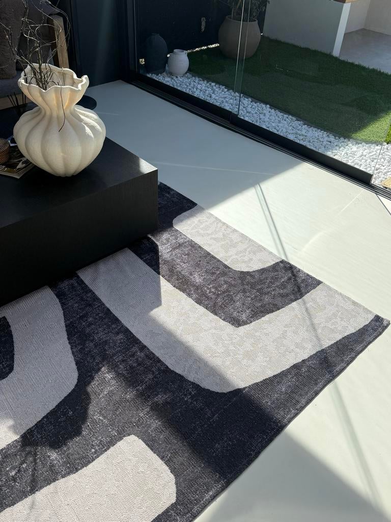 Buitenkleed Kwantum Windsor, Huis en Inrichting, Ophalen, Zwart, 150 tot 200 cm, 200 cm of meer