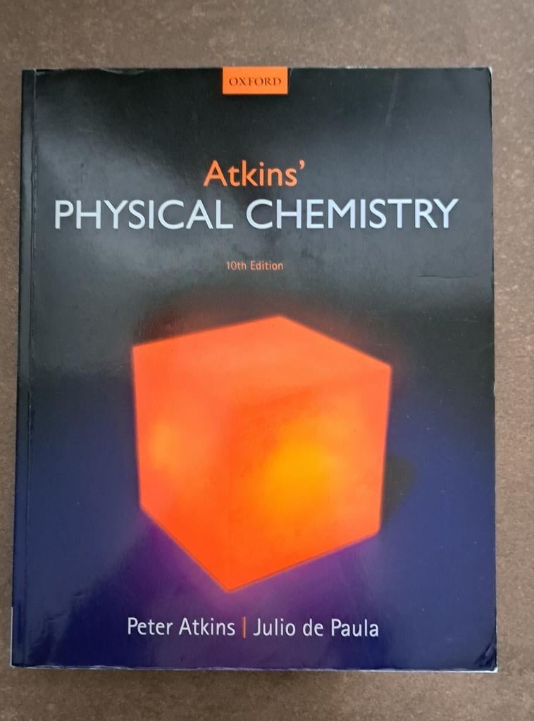Atkins' Physical Chemistry 10th Edition, Ophalen, Beta, Zo goed als nieuw, WO