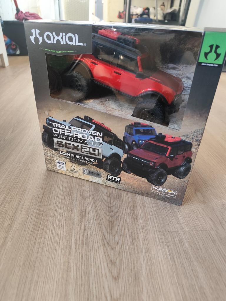 Axial SCX24 Ford Bronco 1:24 Mini Crawler RTR, Hobby en Vrije tijd, Overige merken, Auto, Groter dan 1:32, Ophalen of Verzenden