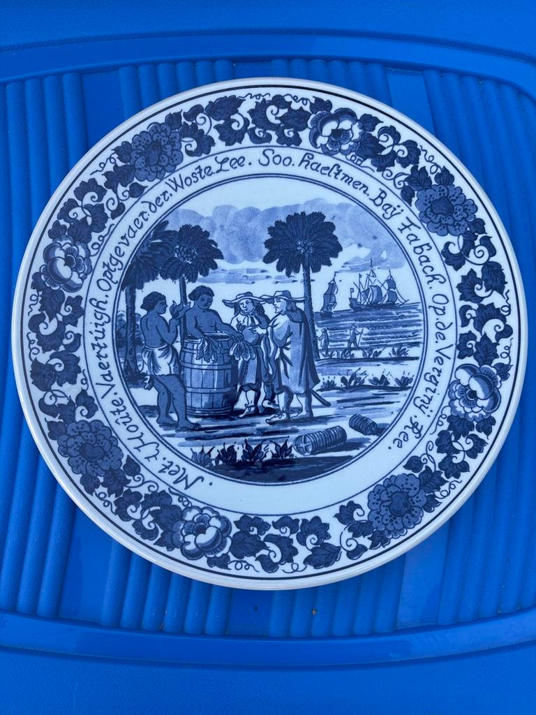 Delfts Blauw Sierbord, Antiek en Kunst, Ophalen