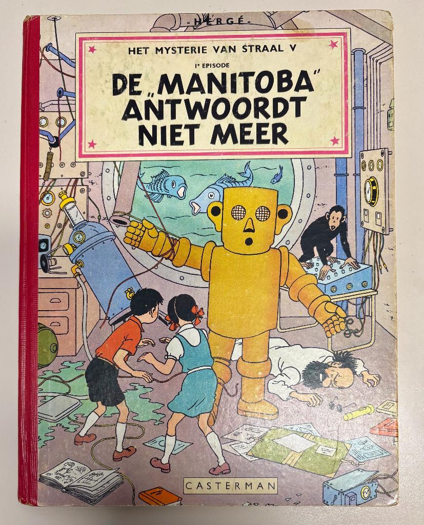 De Manitoba antwoordt niet meer ( ep. 1  Straal V)+, Boeken, Stripboeken, Gelezen, Eén stripboek, Ophalen of Verzenden, Hergé