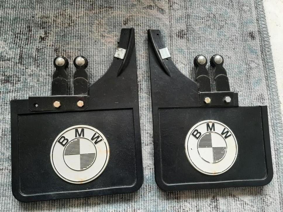 Spatlappen met BMW logo - Set van 2, Auto-onderdelen, Ophalen of Verzenden, Gebruikt, BMW