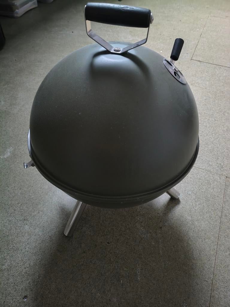 Gusta Buitenbarbecue Grill Barbecue Tafel BBQ Kaphout Groen, Tuin en Terras, Houtskoolbarbecues, Ophalen of Verzenden, Zo goed als nieuw