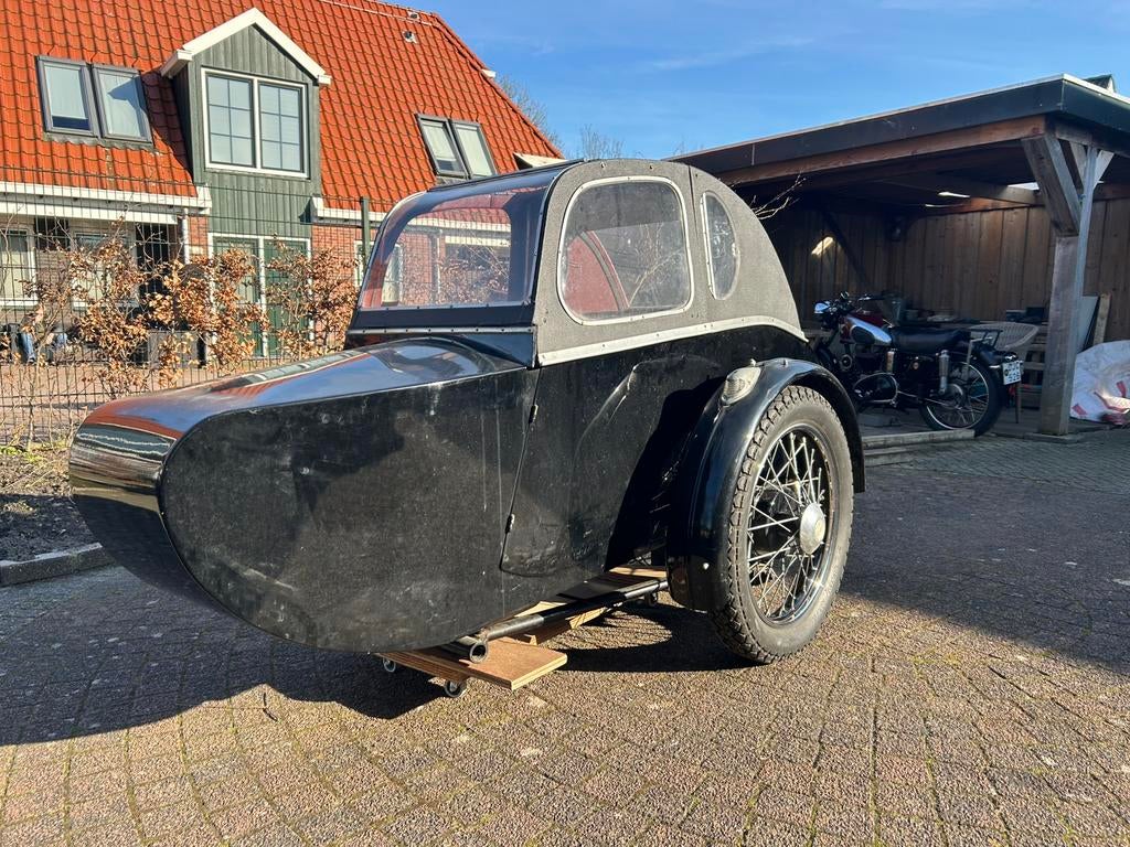 Watsonian zijspan jaren ‘50 zwart, Ophalen, Nieuw