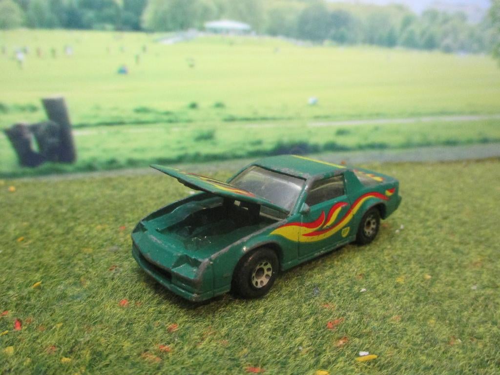 Chevrolet Camaro IROC Z - Matchbox BP Nederland Promotional, Ophalen of Verzenden, Gebruikt, Auto