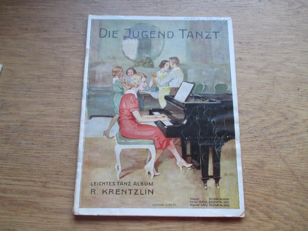 Die jugend tanzt - piano, Gebruikt, Ophalen of Verzenden, Artiest of Componist, Piano