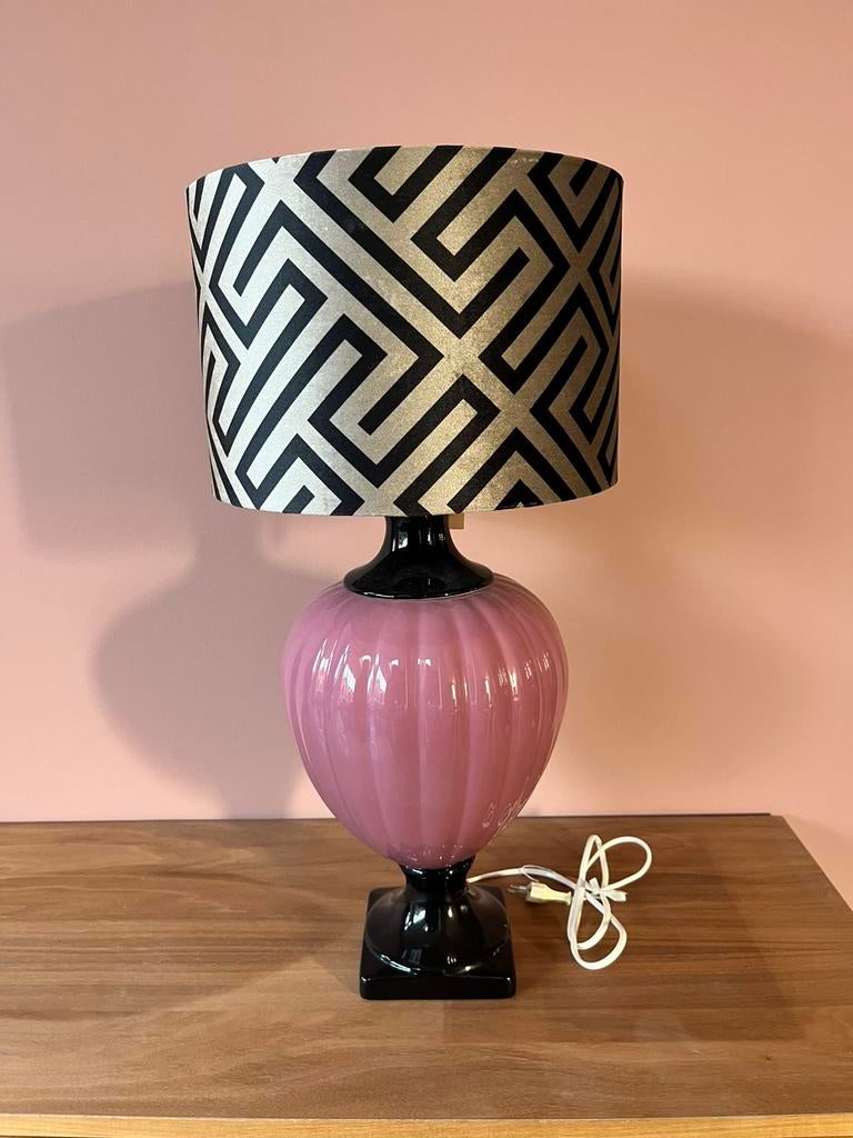 Vintage lampenvoet (en/of lampenkap), Ophalen, Zo goed als nieuw, Minder dan 50 cm