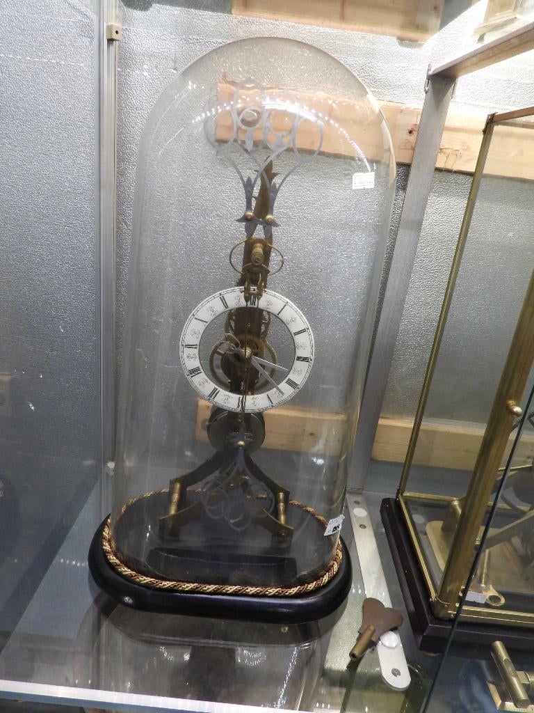 Engelse Schaar- of Scissors klok, Antiek en Kunst, Antiek | Klokken, Ophalen